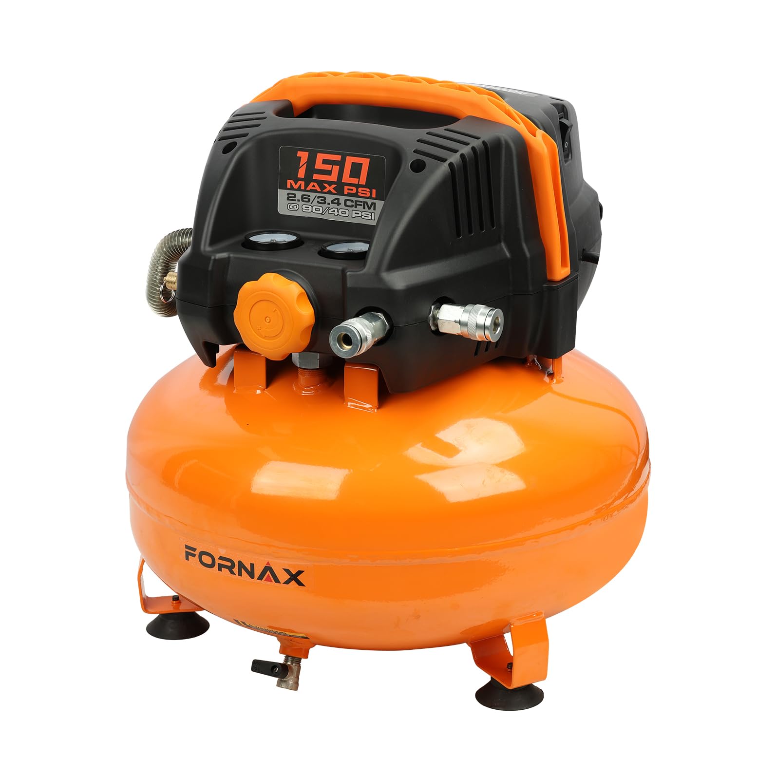 Amazon.com: FORNAX Pancake Air Compressor with two couplers, 6